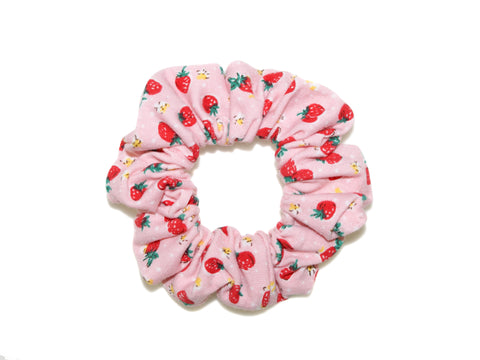 Strawberry Scrunchie - Pink