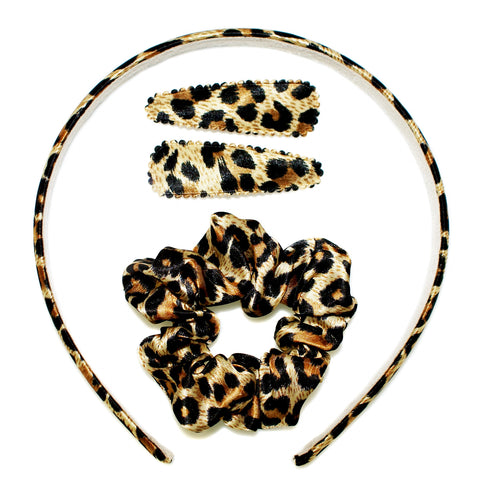 Leopard Gift Set - Brown