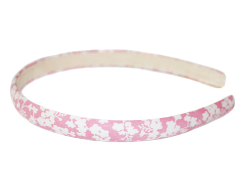 Liberty Ferguson Suede Lined Alice Band - Pink