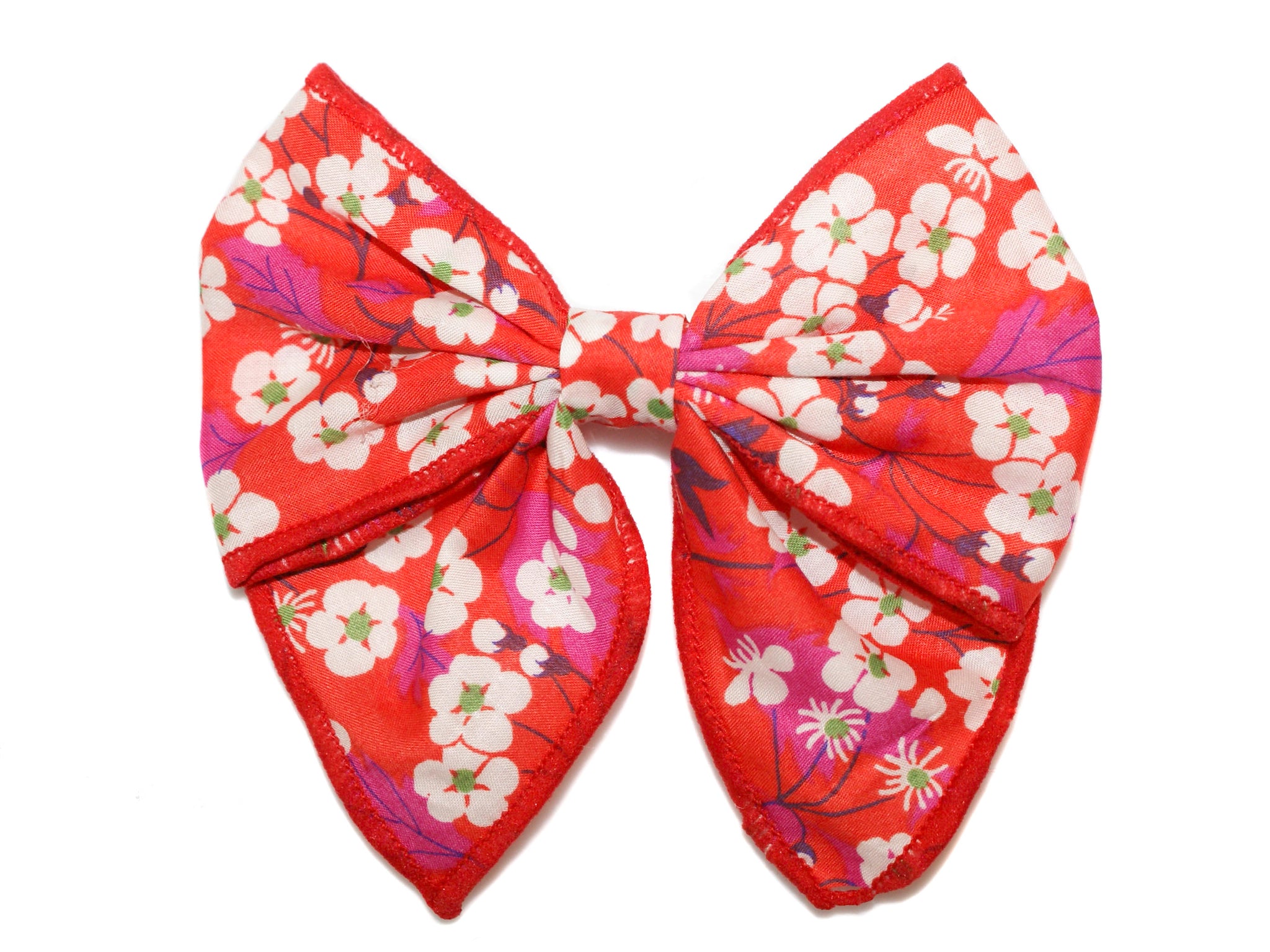 Liberty Mitsi Fan Bow Clip - Pink