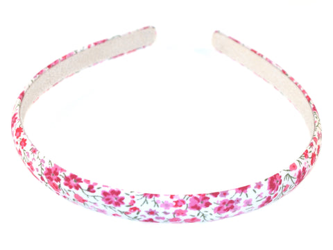 Liberty Of London Phoebe Suede Lined Alice Band - Pink