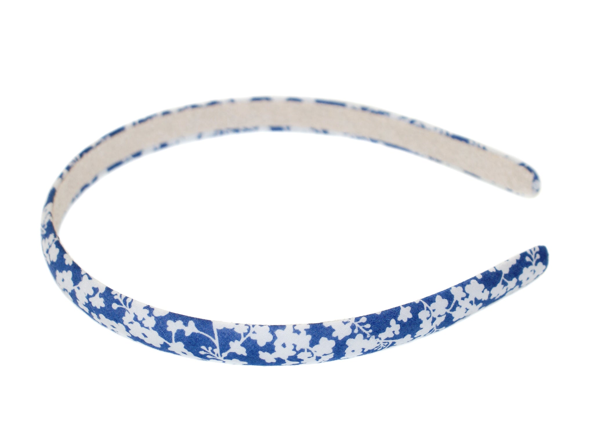 Liberty Ferguson Suede Lined Alice Band - Navy