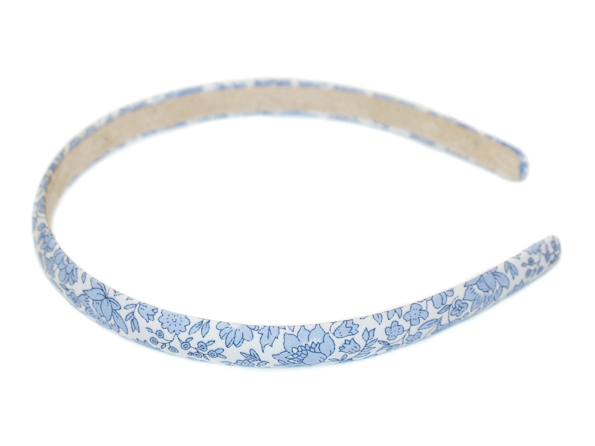 Liberty Danjo Coast Suede Lined Alice Band - Blue