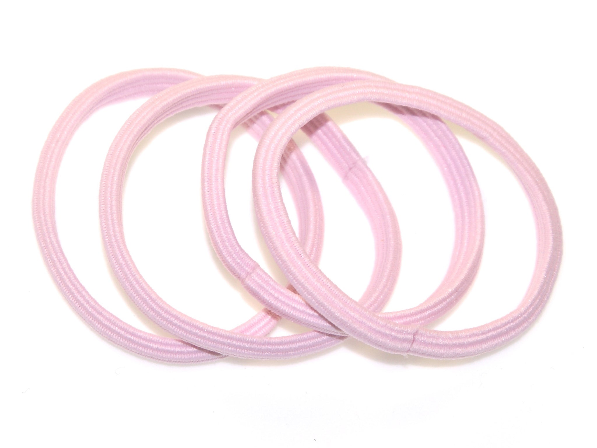 Plain Fused Elastics - Light Pink
