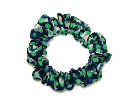 Liberty Kinetic Scrunchie - Green/Blue