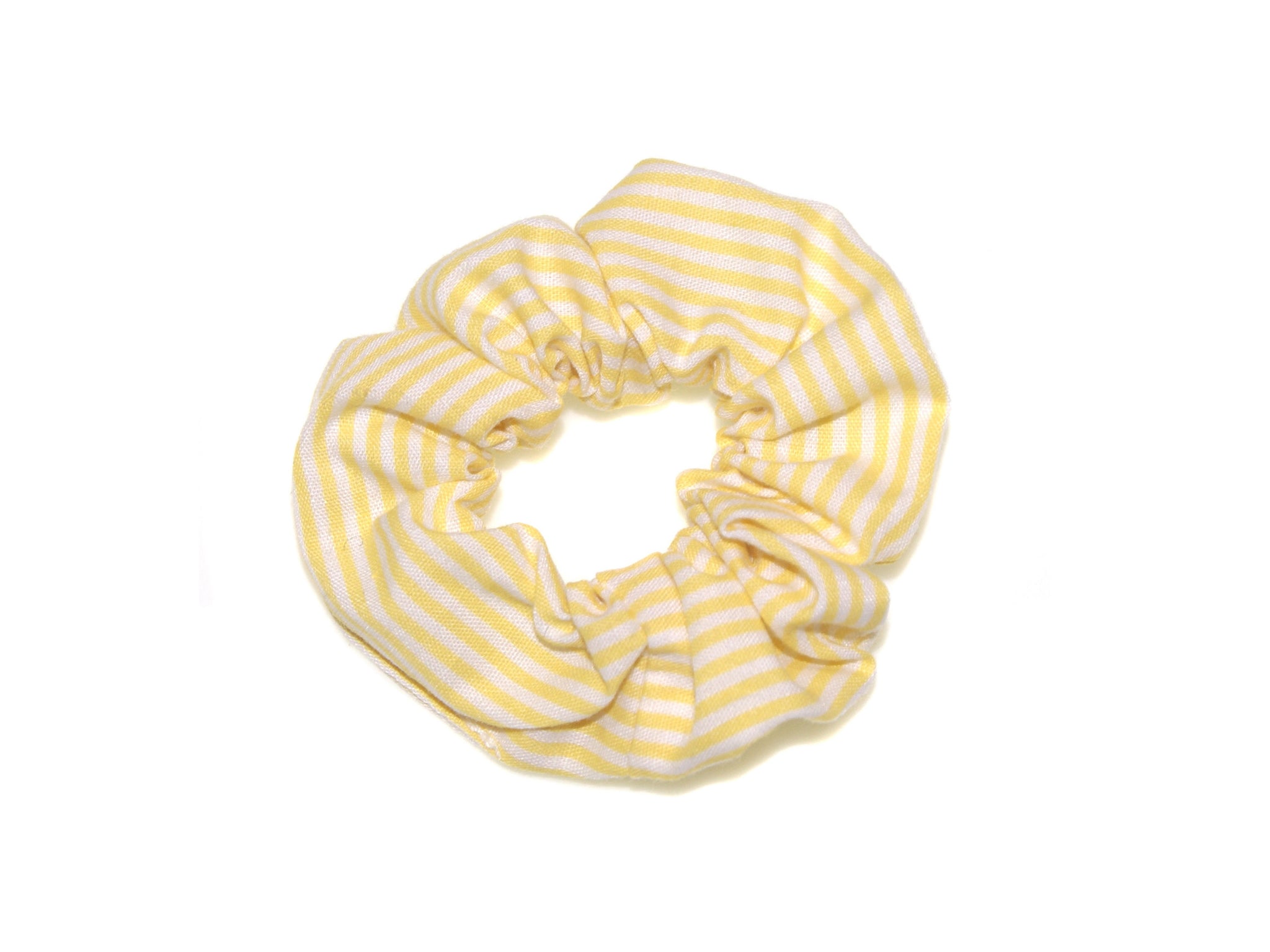 Stripe Scrunchie - Yellow