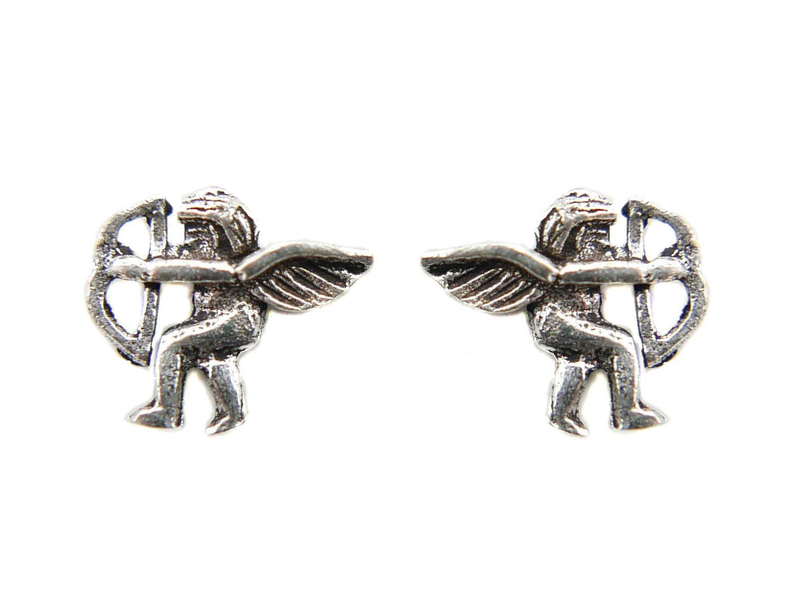 Cupids Bow 925 Studs - Silver