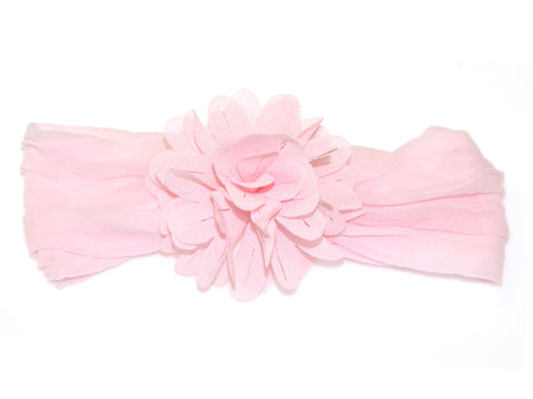 Baby Chiffon Flower Headband - Pink