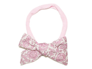 Liberty Danjo Coast Baby Bow Headband - Pink