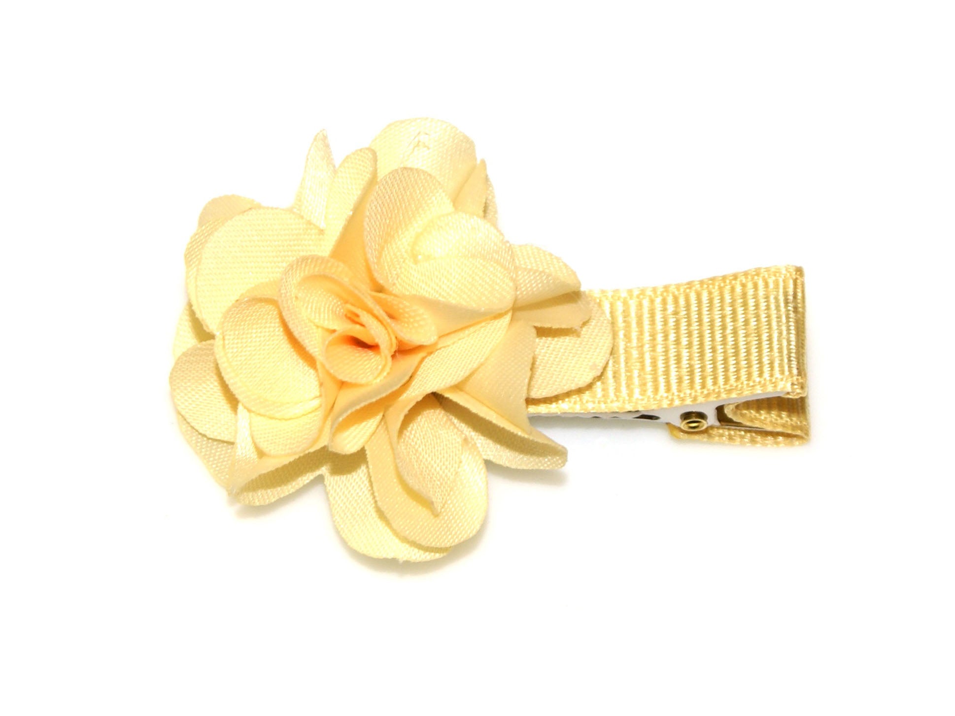 Single Flower Clip - Yellow