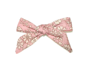 Liberty Capel Soft Bow Clip - Pink