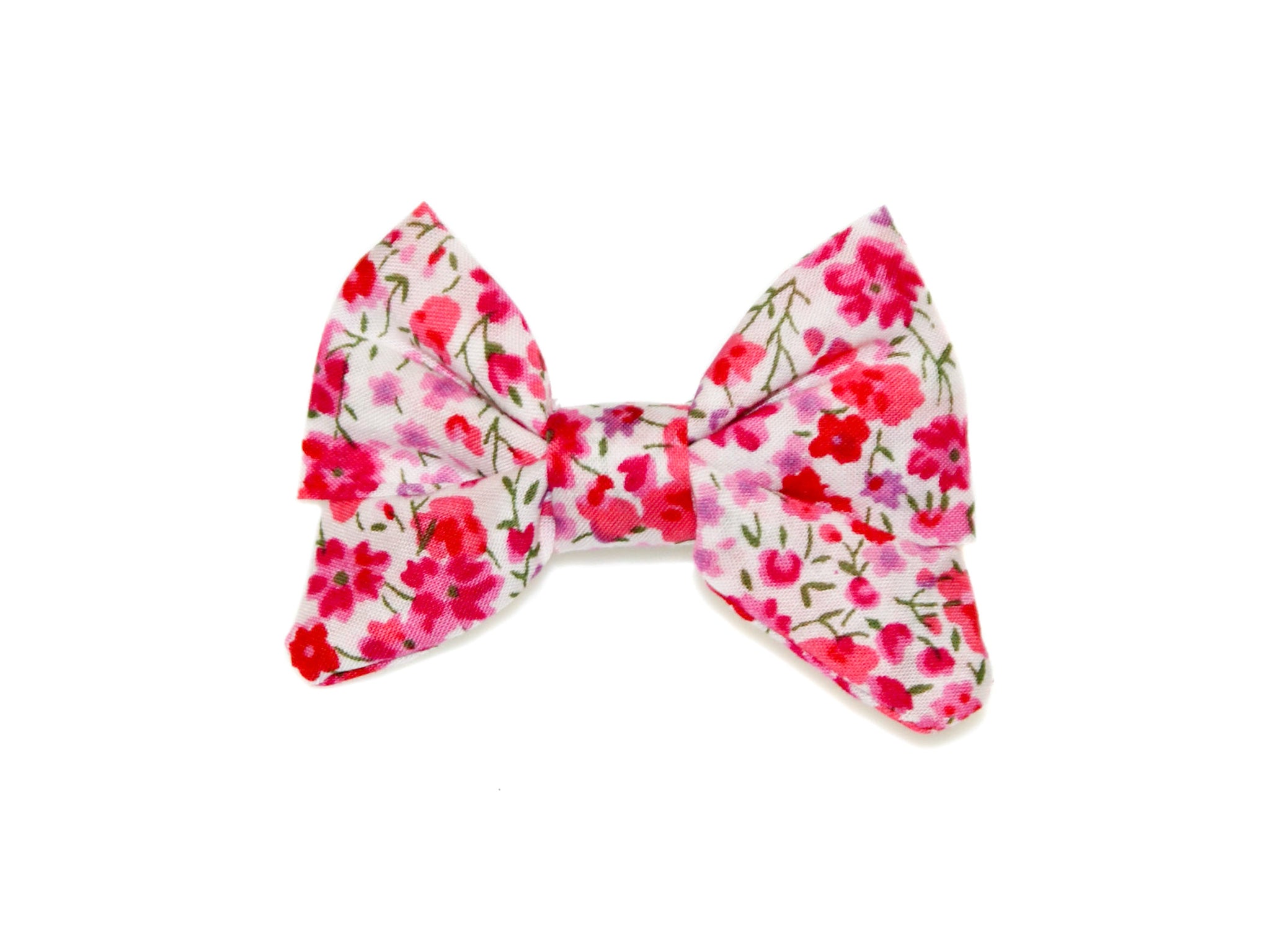 Liberty Phoebe Small Soft Bow Clip - Pink