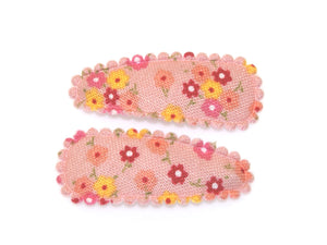 Multi Flower Snaps - Pink