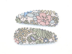 Liberty Margaret Annie Small Snaps - Green/Blue