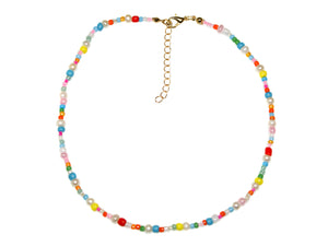 Pearl & Bead Necklace - Multi