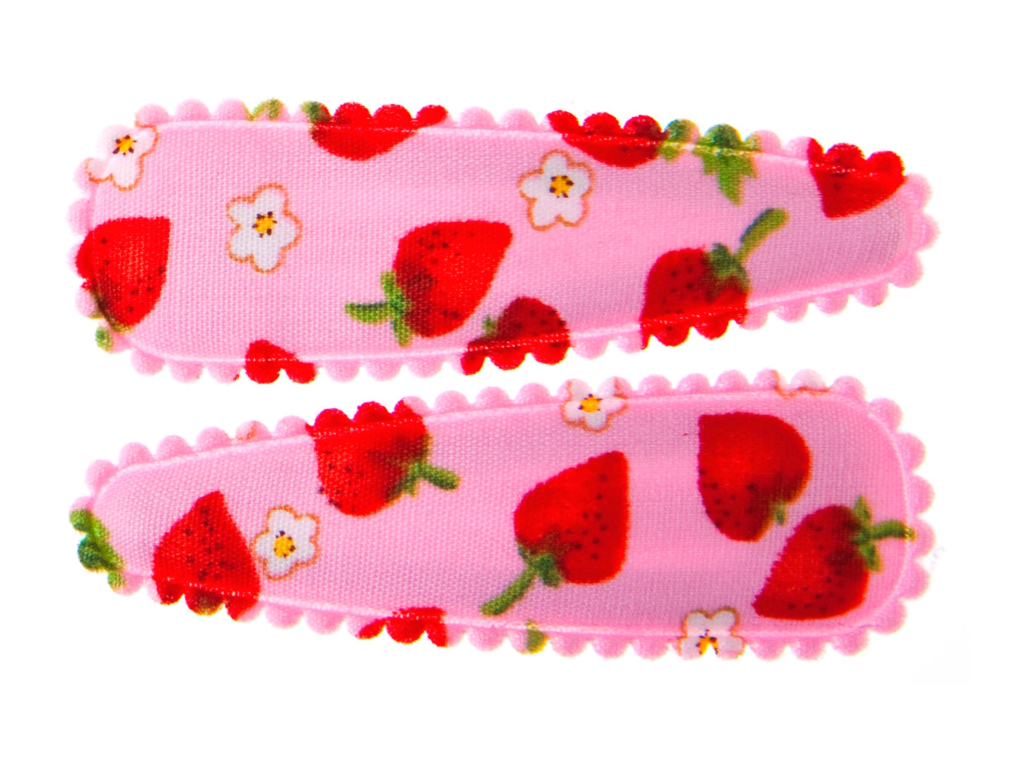 Strawberry Medium Snaps - Pink